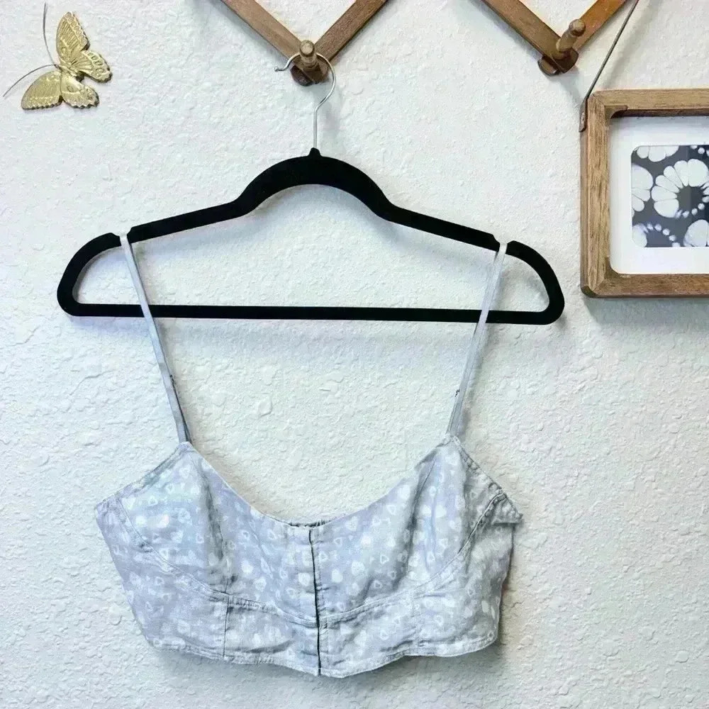 NWOT Free People Intimately Heart Corset Top Size Small